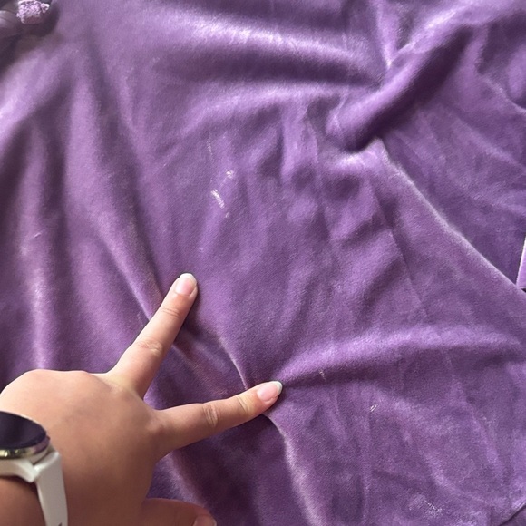 SO Purple Hoodie Sweatshirt - Picture 3 of 4